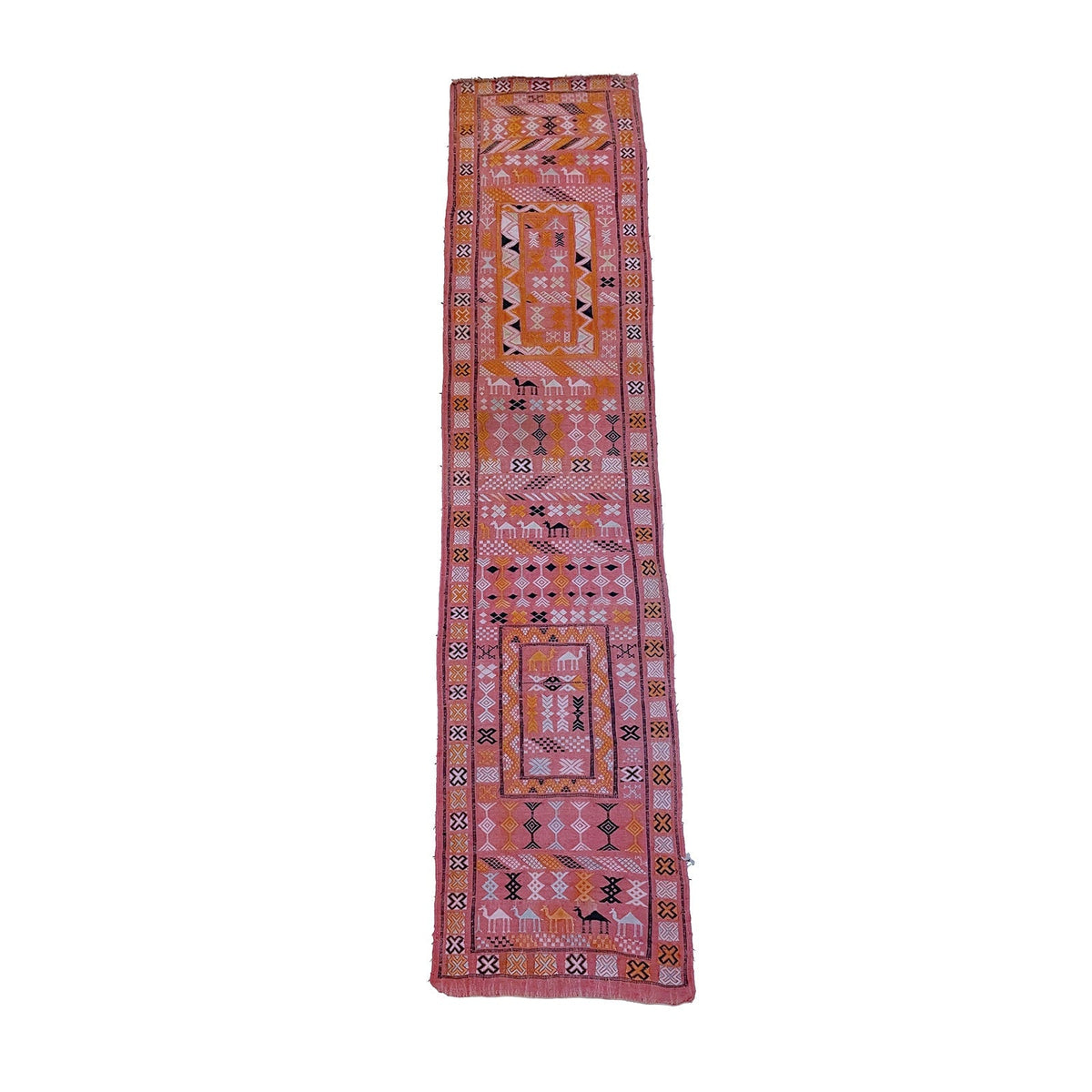 2.5' x 9’ | Moroccan Runner Rug with Camels | Kantara Rugs– Kantara ...