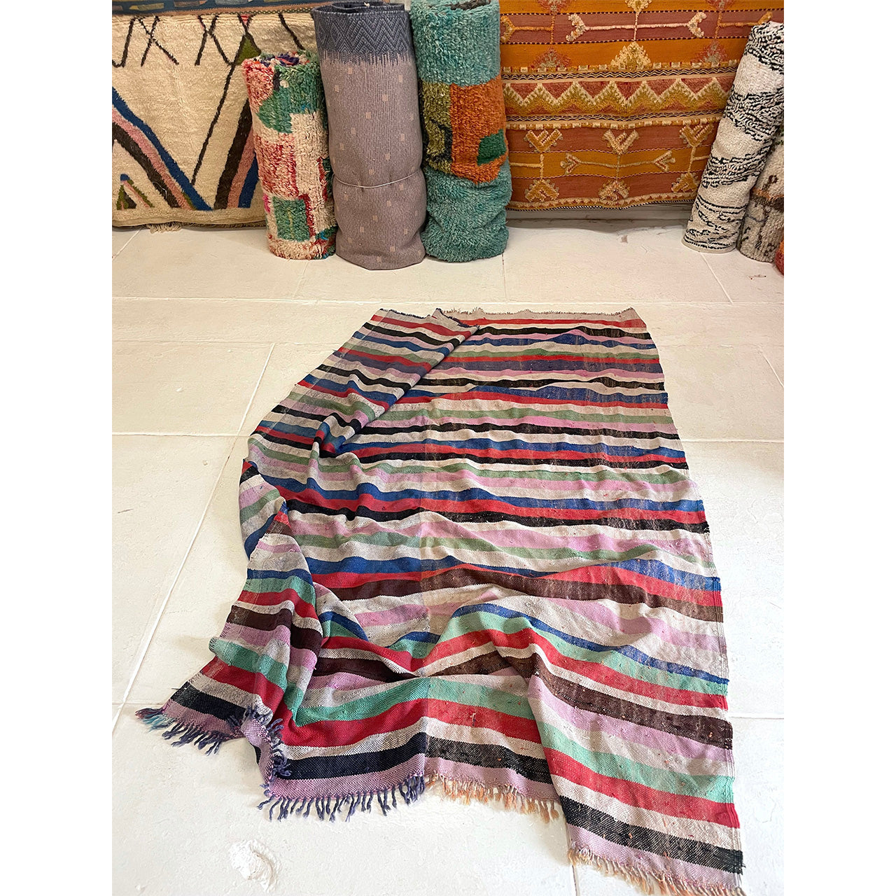 B3 | Moroccan Vintage Blanket