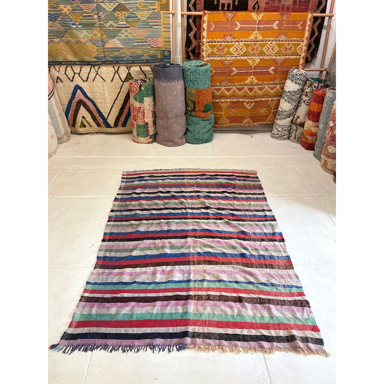 B3 | Moroccan Vintage Blanket