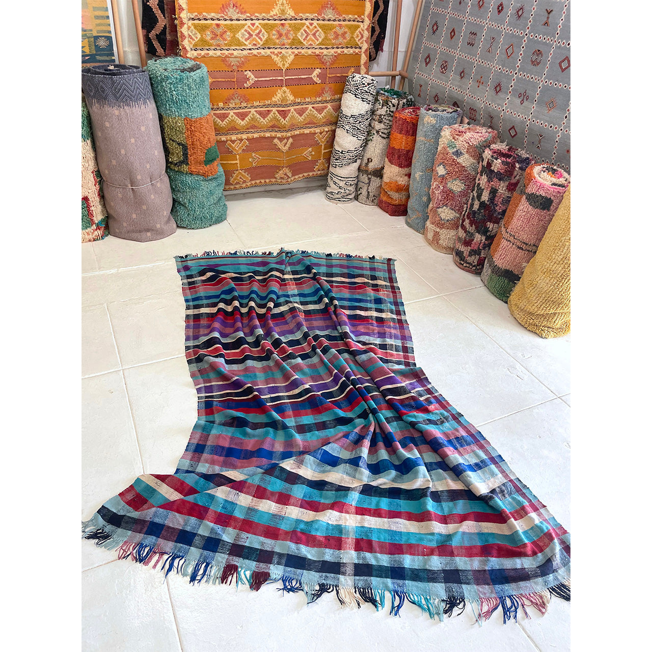 B15 | Moroccan Vintage Blanket