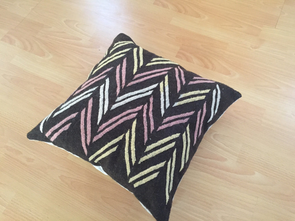 Cafe Geo Pillow - Kantara | Moroccan Rugs