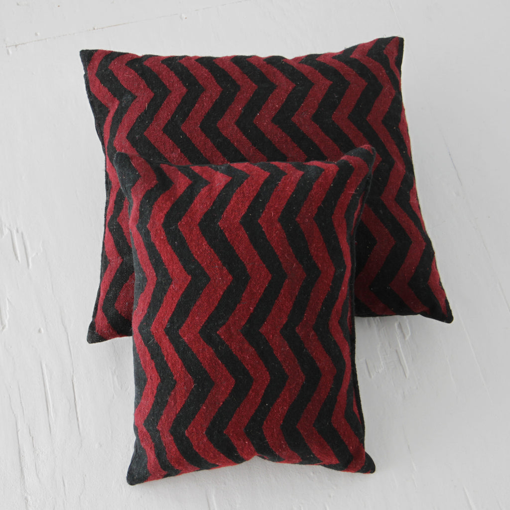 Black Lodge Pillow - Kantara | Moroccan Rugs