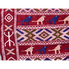 HICHAM - Bright Moroccan flatweave rug with birds - Kantara | Moroccan Rugs