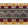 Boho chic Moroccan flatweave kilim in red and yellow - Kantara | Moroccan Rugs