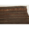 Authentic Moroccan flatweave teliss rug in red and brown - Kantara | Moroccan Rugs