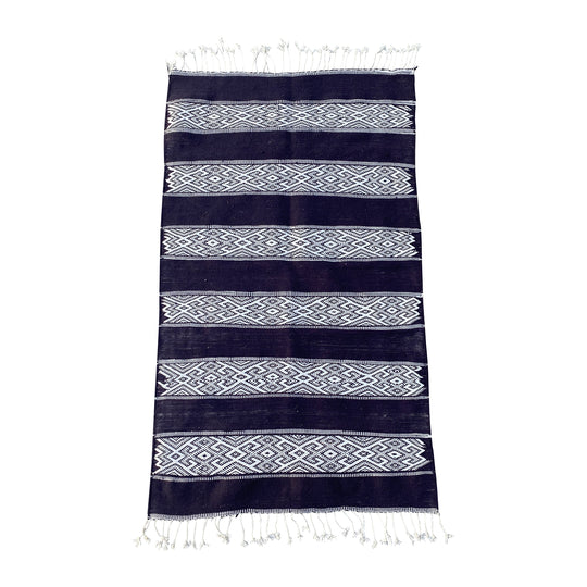 Blue Moroccan flatweave kilim rug - Kantara | Moroccan Rugs