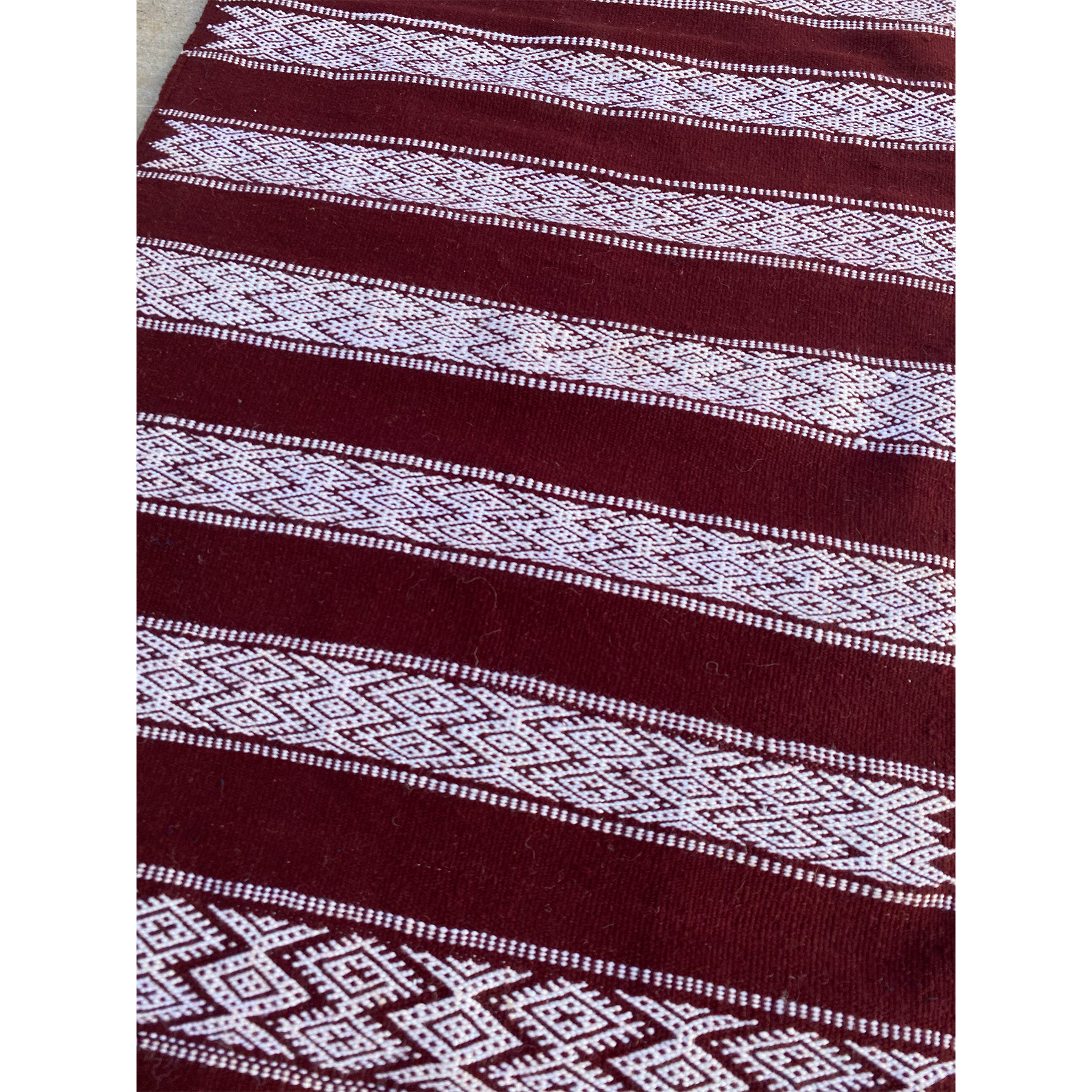 Traditional red Moroccan berber rug - Kantara | Moroccan Rugs