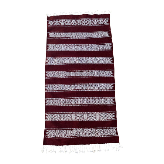 Red vintage Moroccan rug - Kantara | Moroccan Rugs