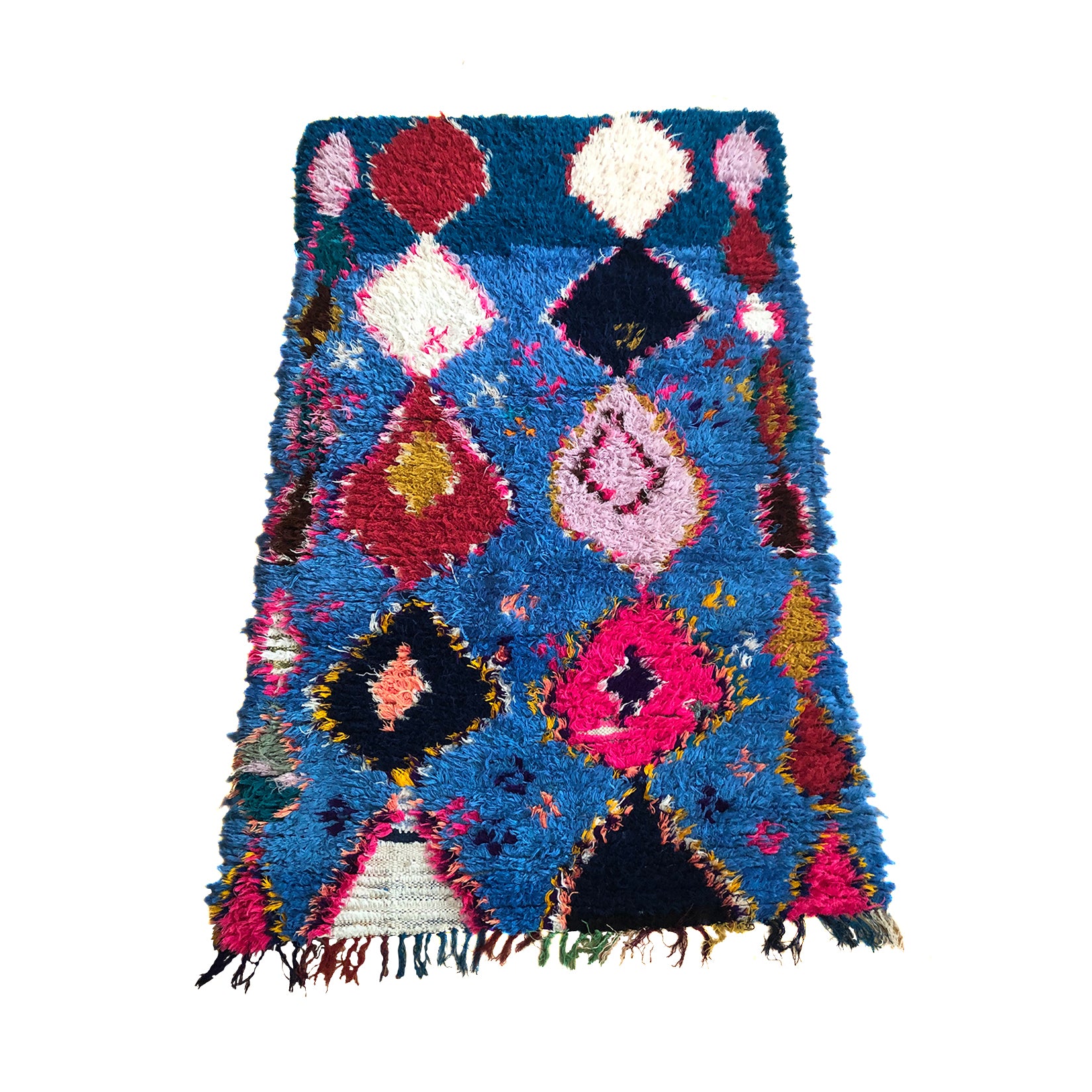 TALA - Moroccan Boucherouite Rag Rug - Kantara | Moroccan Rugs