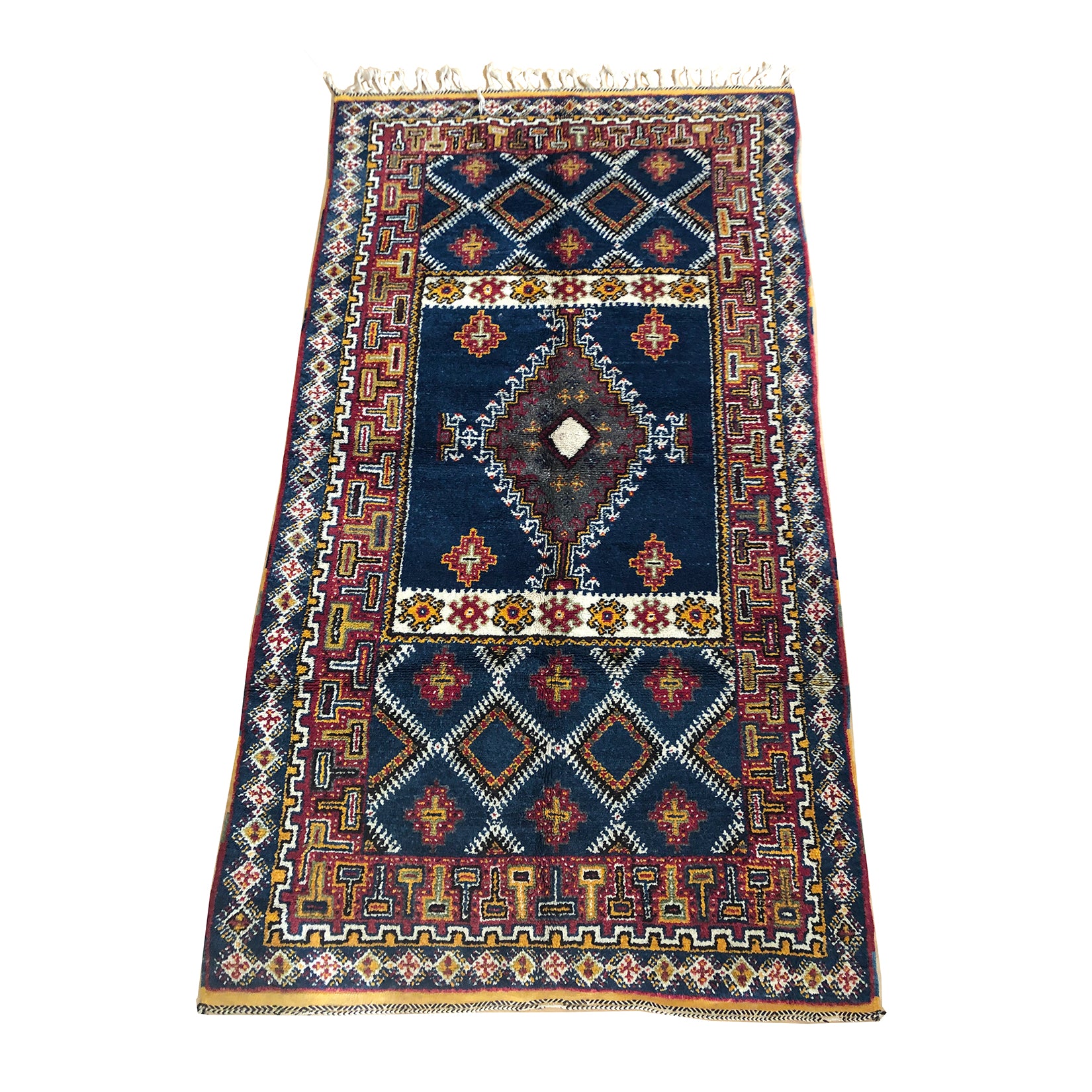 DENIA - Ait Ouaouzguite low pile Moroccan rug - Kantara | Moroccan Rugs