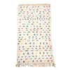 Colorful bohemian white Moroccan rug - Kantara | Moroccan Rugs