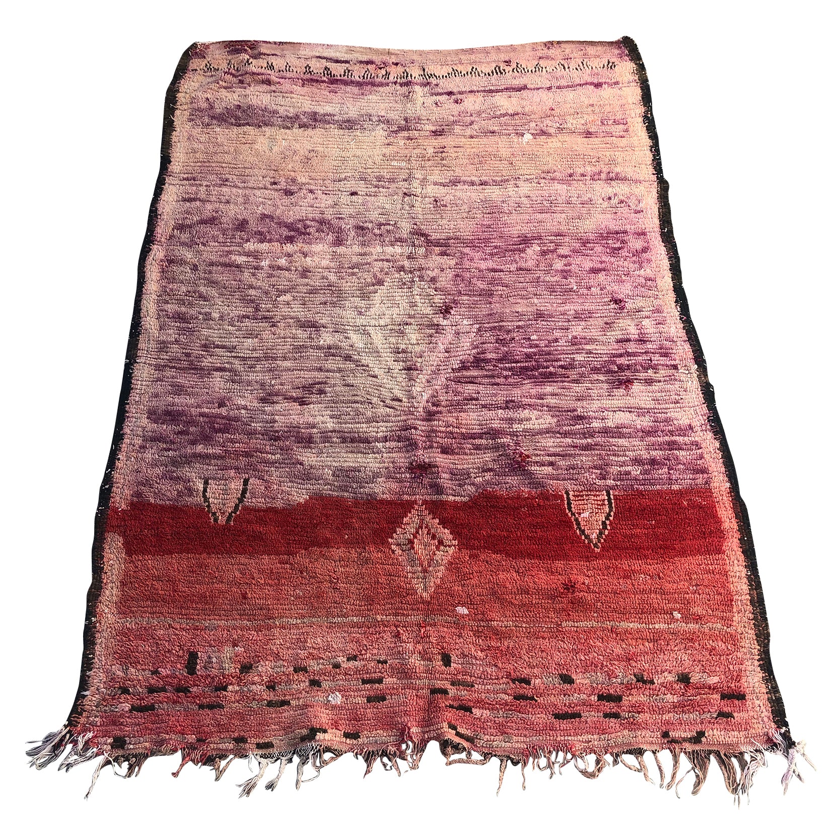 Bohemian vintage pink berber carpet - Kantara | Moroccan Rugs