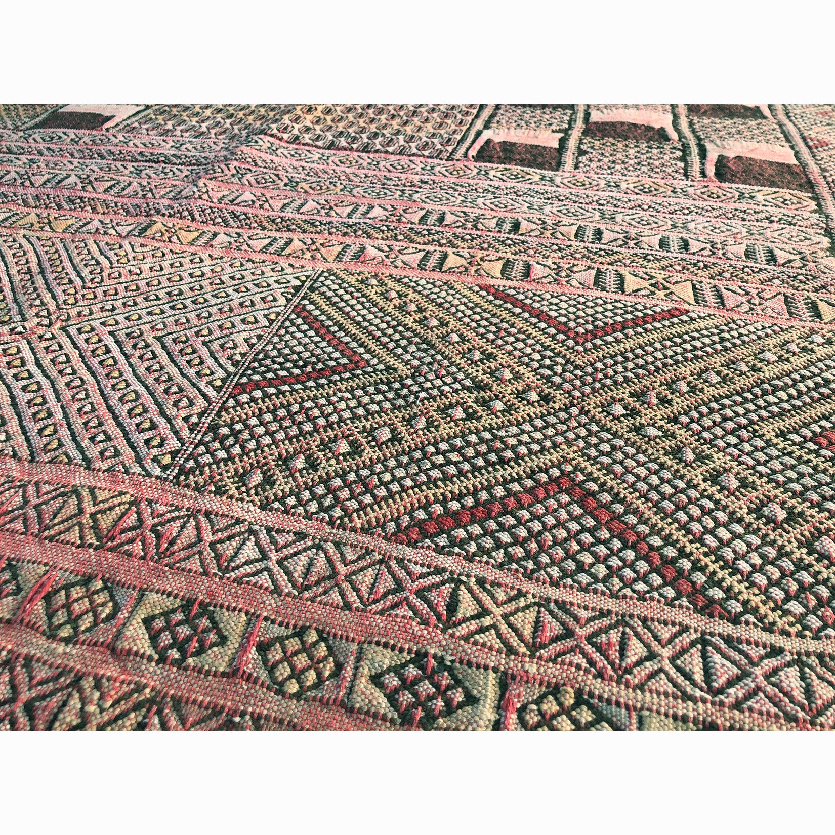 Vintage red kilim runner berber rug - Kantara | Moroccan Rugs