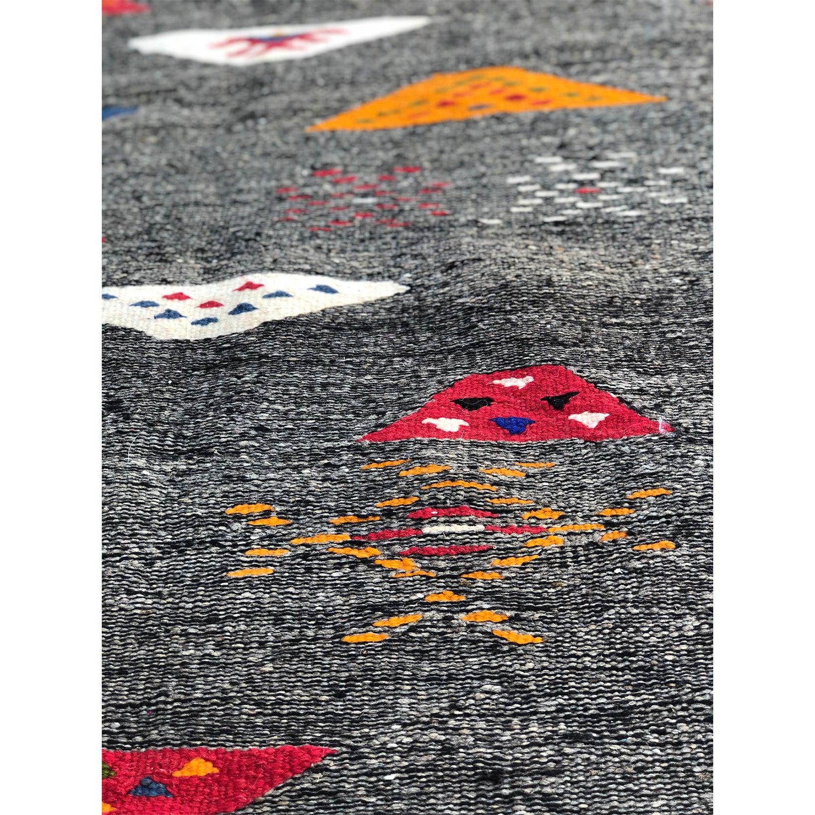Contemporary gray wool berber carpet - Kantara | Moroccan Rugs
