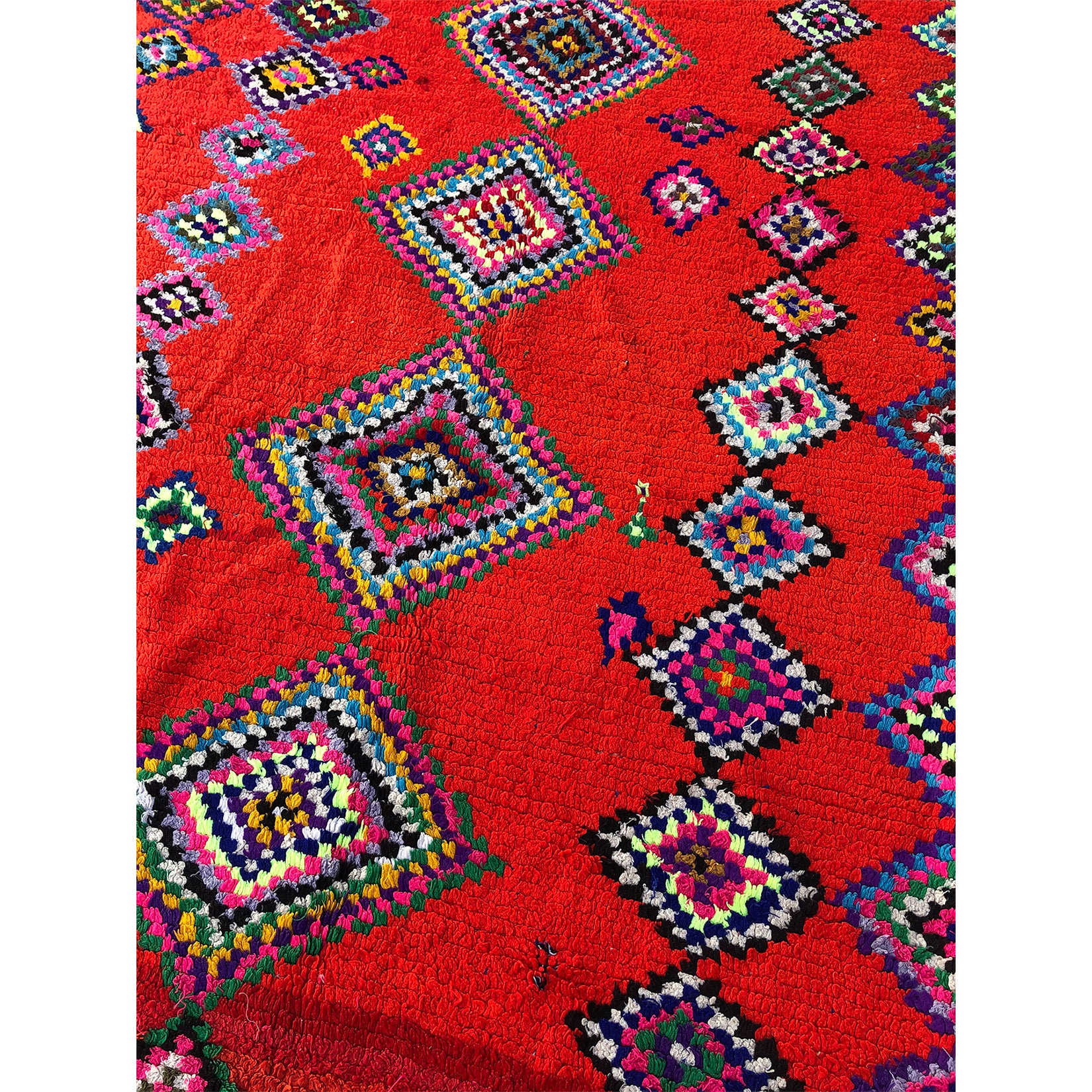 Eclectic modern tribal Moroccan rag rug - Kantara | Moroccan Rugs
