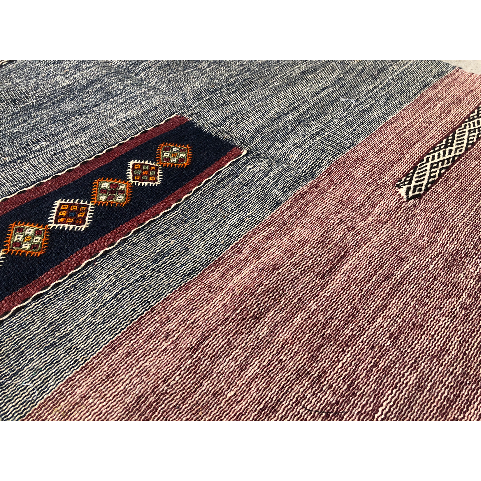 Contemporary Moroccan flatweave runner rug - Kantara | Moroccan Rugs