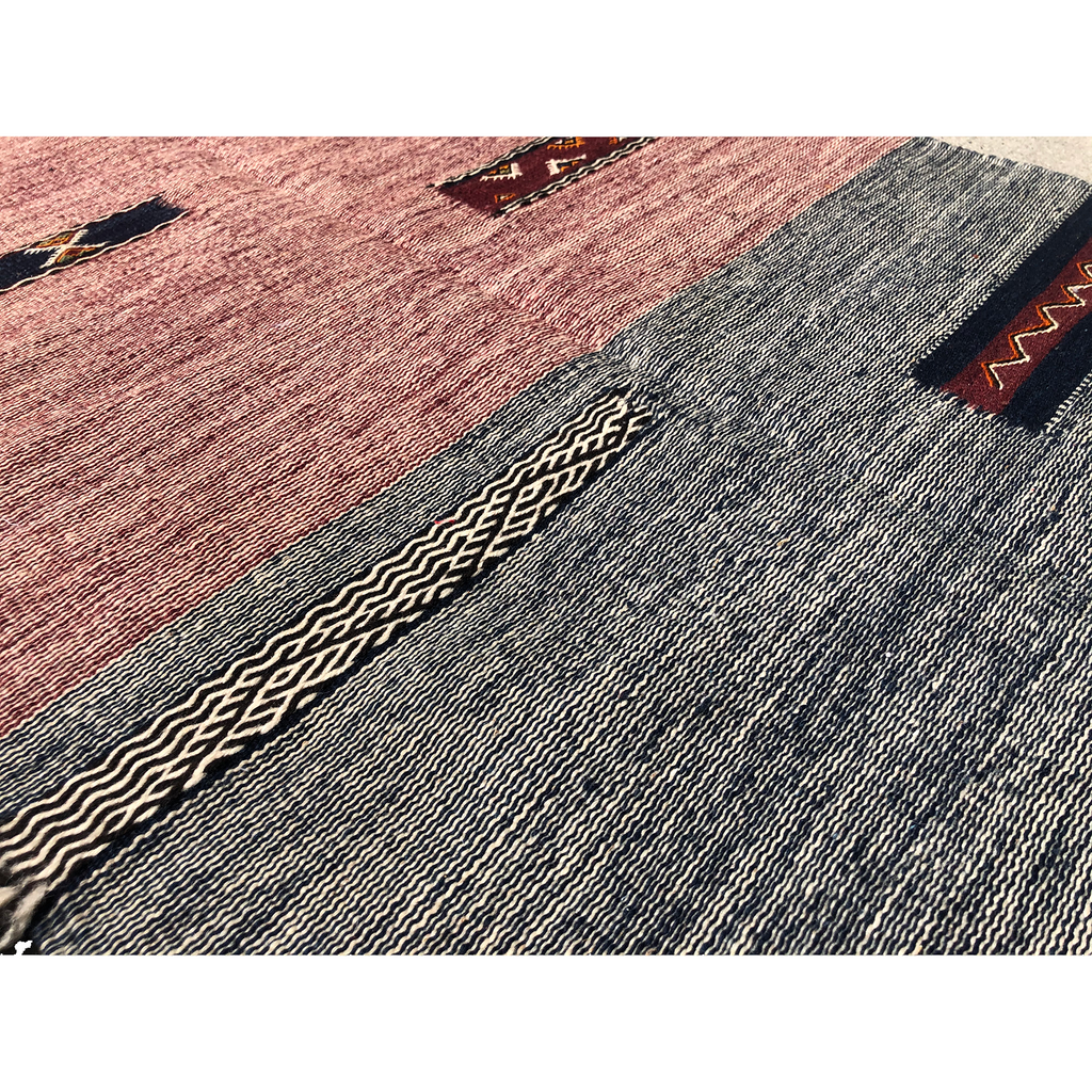 Authentic tribal Moroccan flat weave runner rug - Kantara | Moroccan Rugs