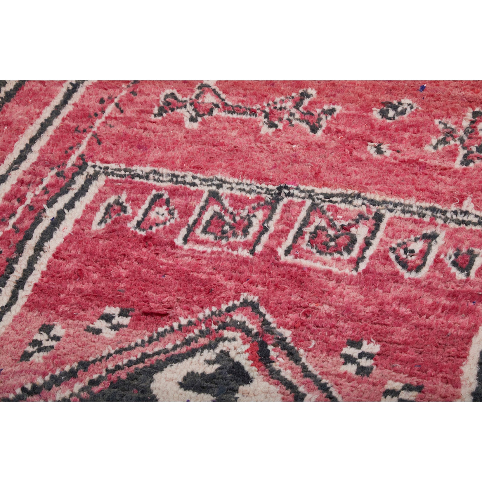 Authentic handknotted red berber rug - Kantara | Moroccan Rugs