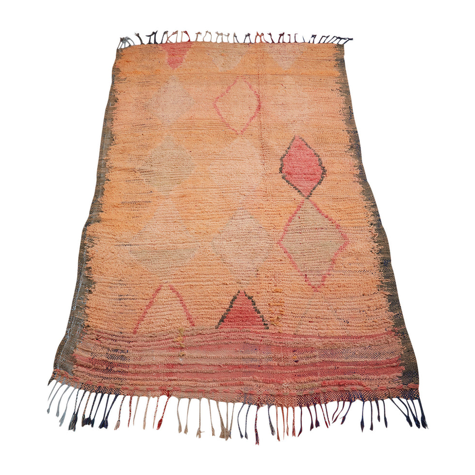 Large boho chic Moroccan berber carpet - Kantara | Moroccan Rugs