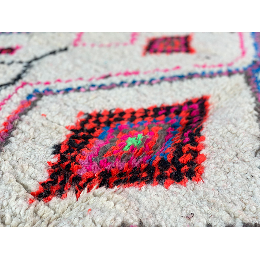 Wool Moroccan diamond rug  - Kantara | Moroccan Rugs