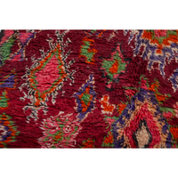Plush Moroccan area rug in red - Kantara | Moroccan Rugs