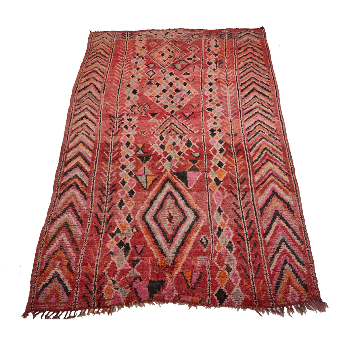 Large tribal Moroccan area rug with warm details - Kantara | Moroccan Rugs
