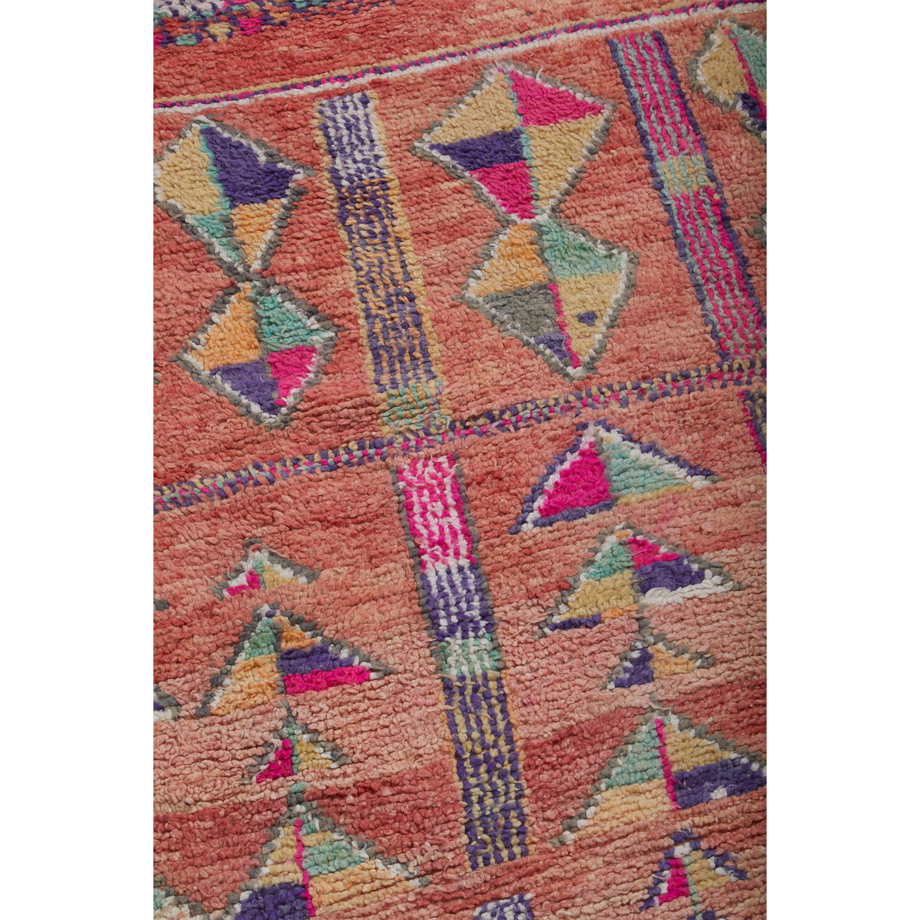 Authentic Moroccan boujaad berber carpet - Kantara | Moroccan Rugs