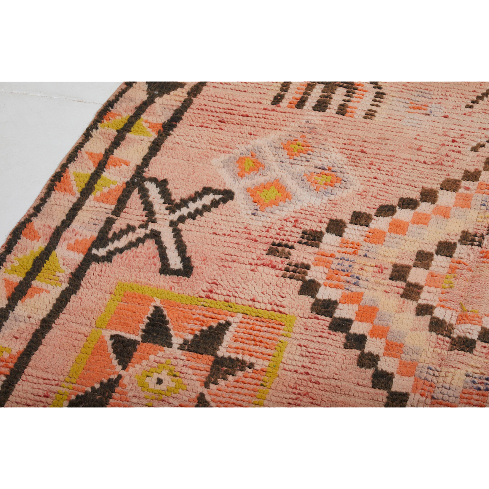 Colorful warm vintage berber carpet - Kantara | Moroccan Rugs