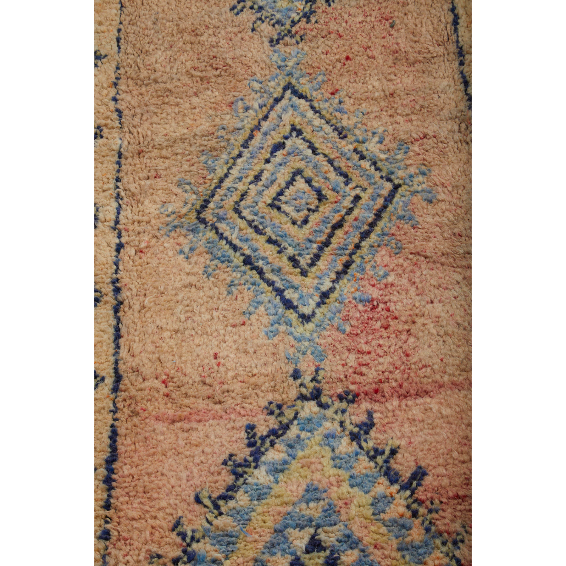 Unique geometric vintage Moroccan berber carpet - Kantara | Moroccan Rugs