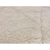 Contemporary minimalist off white medium sized Moroccan rug - Kantara | Moroccan Rugs