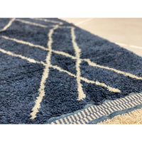 Minimalist narrow Moroccan runner rug - Kantara | Moroccan Rugs