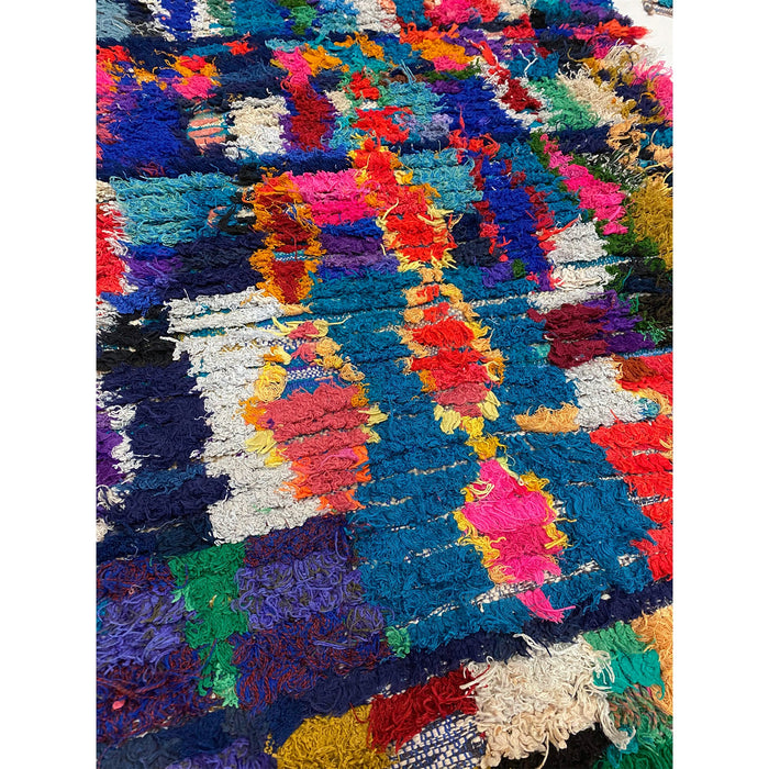 Colorful vibrant Moroccan berber rag rug - Kantara | Moroccan Rugs