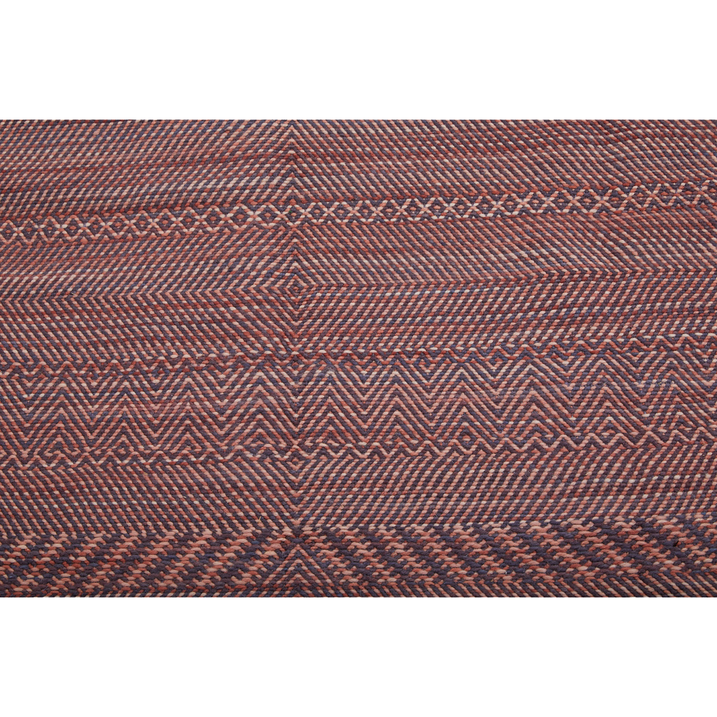 Authentic red kilim Moroccan berber carpet - Kantara | Moroccan Rugs