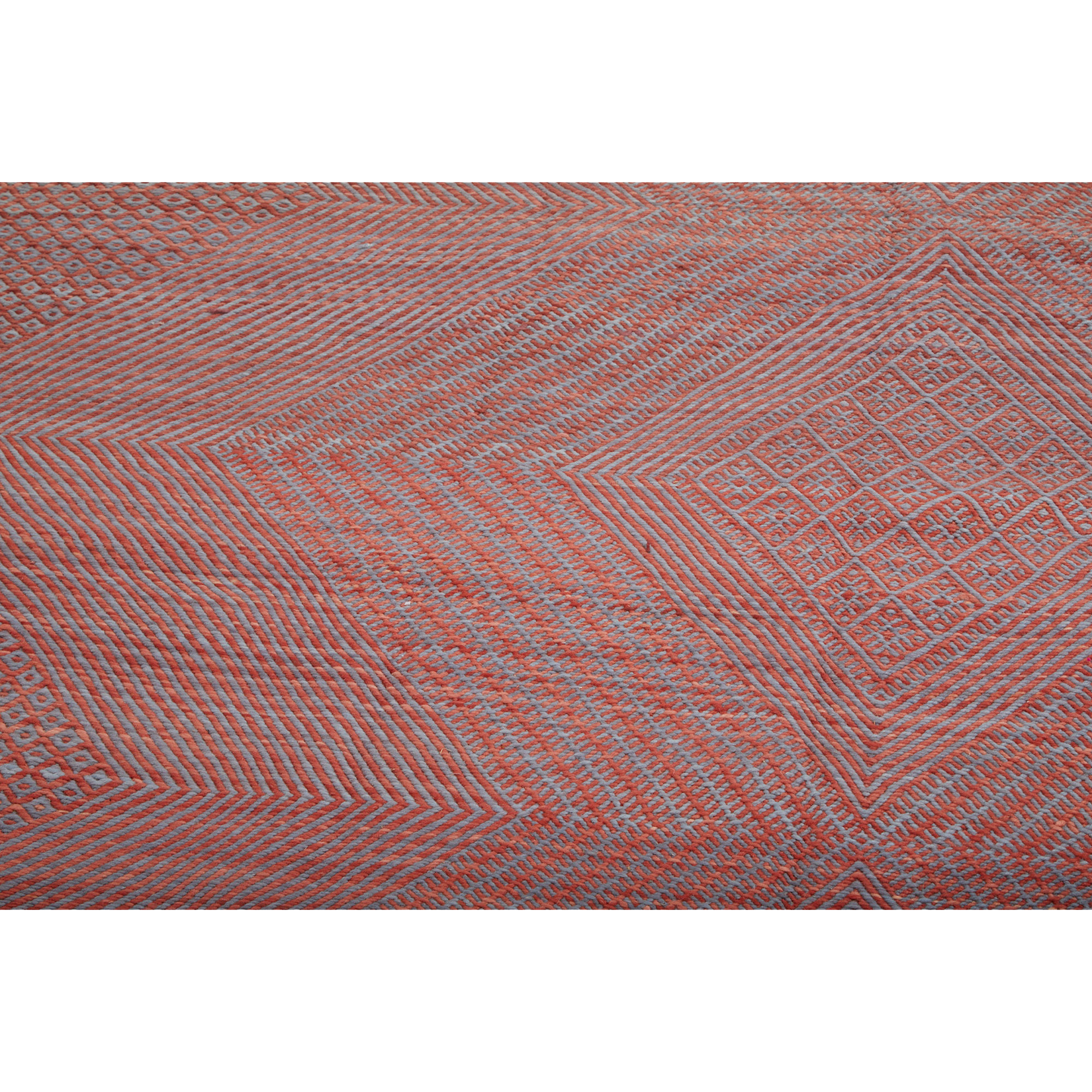 Pink flatweave Moroccan area rug - Kantara | Moroccan Rugs