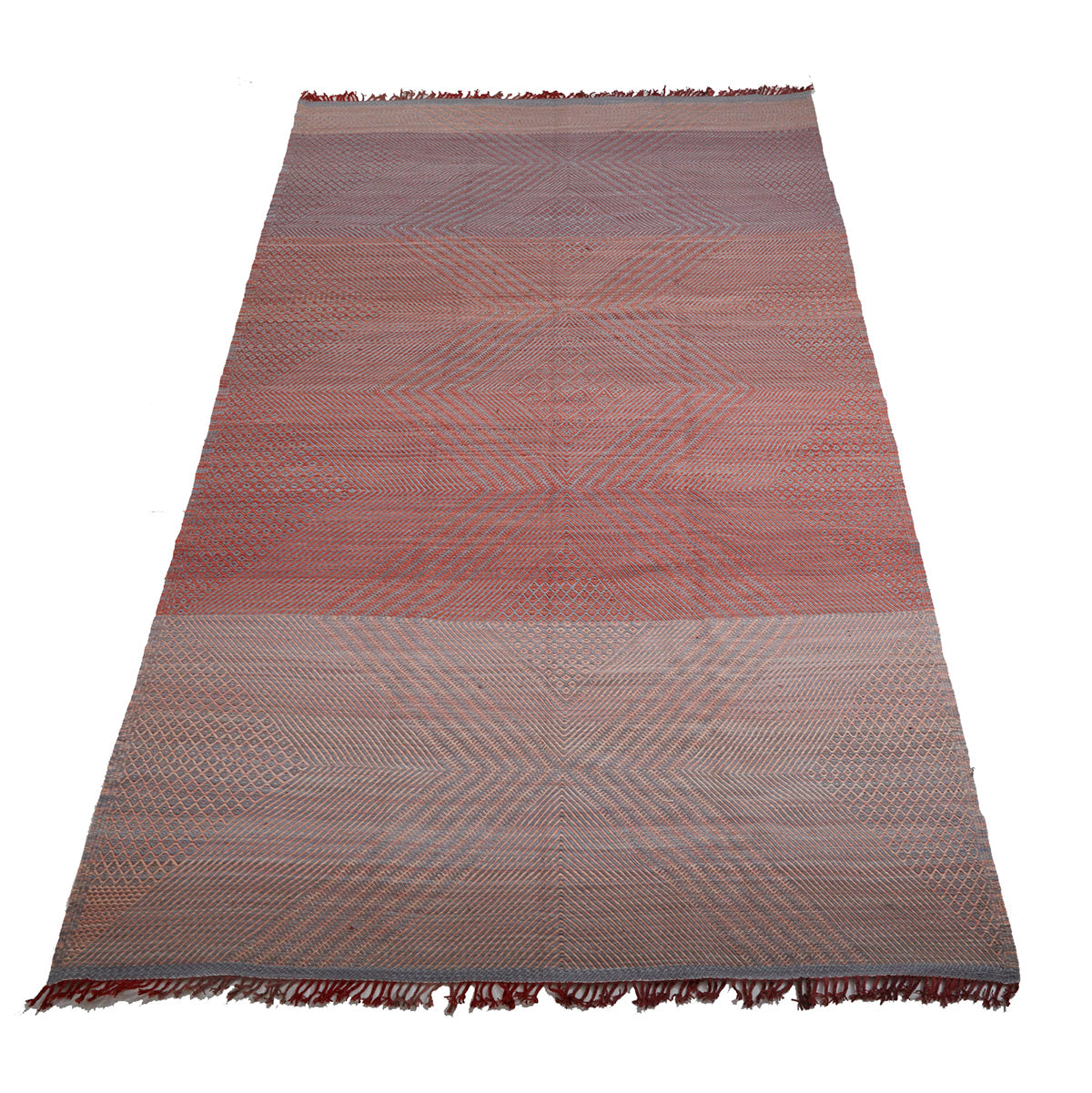 Large pink wool Moroccan berber carpet - Kantara | Moroccan Rugs