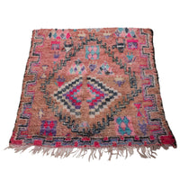 Authentic boujaad Moroccan berber carpet in pink - Kantara | Moroccan Rugs