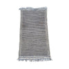 Black and white Moroccan flatweave throw rug - Kantara | Moroccan Rugs