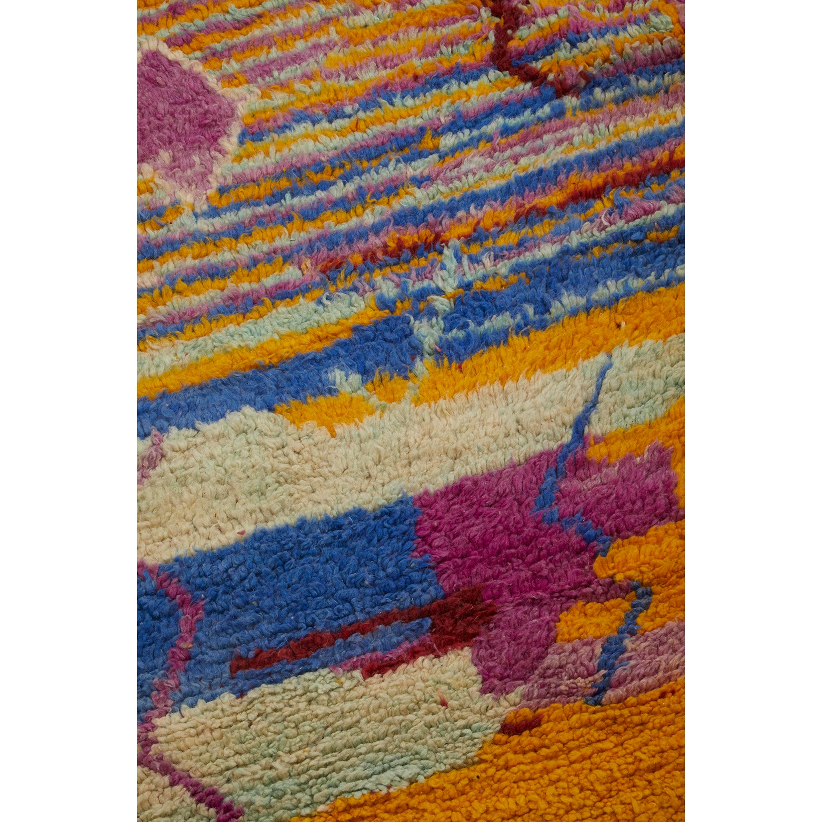 Contemporary boho chic colorful Moroccan area rug - Kantara | Moroccan Rugs