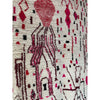 Vintage pink and white Moroccan living room rug - Kantara | Moroccan Rugs