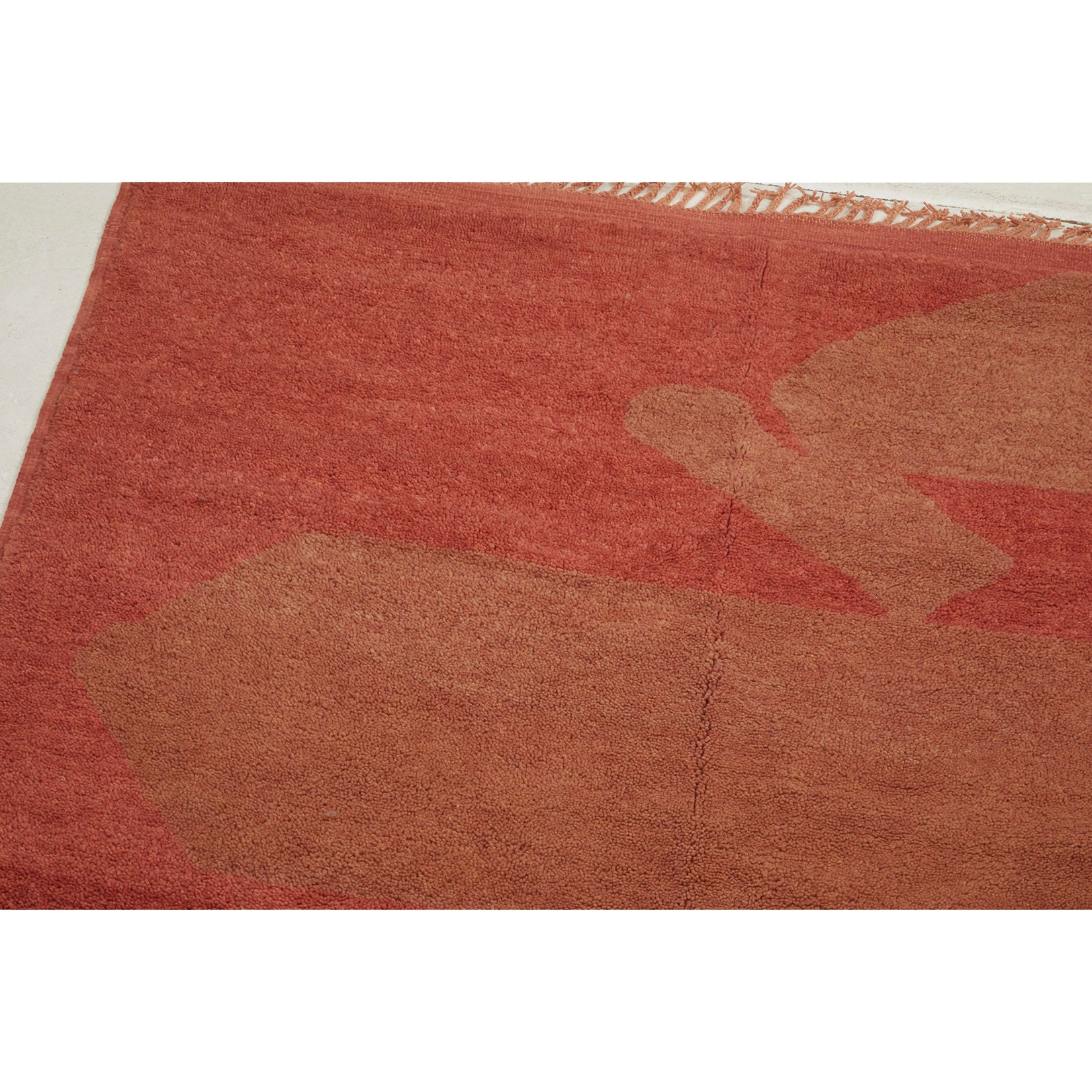 Custom design pink Moroccan entryway rug - Kantara | Moroccan Rugs