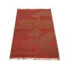 Art deco rose pink Moroccan bedside rug - Kantara | Moroccan Rugs