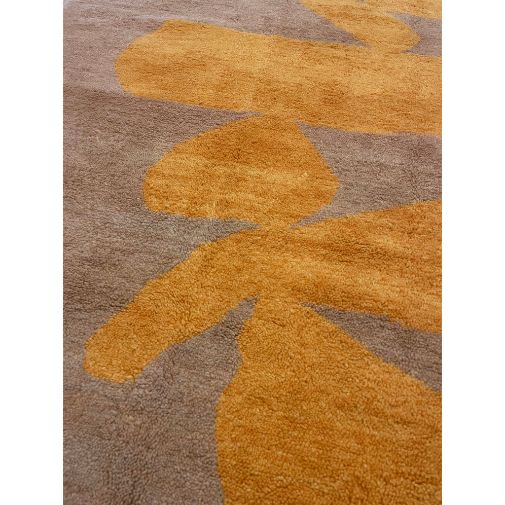 Abstract Moroccan throw rug designed by Claudia Pearson - Kantara | Moroccan Rugs