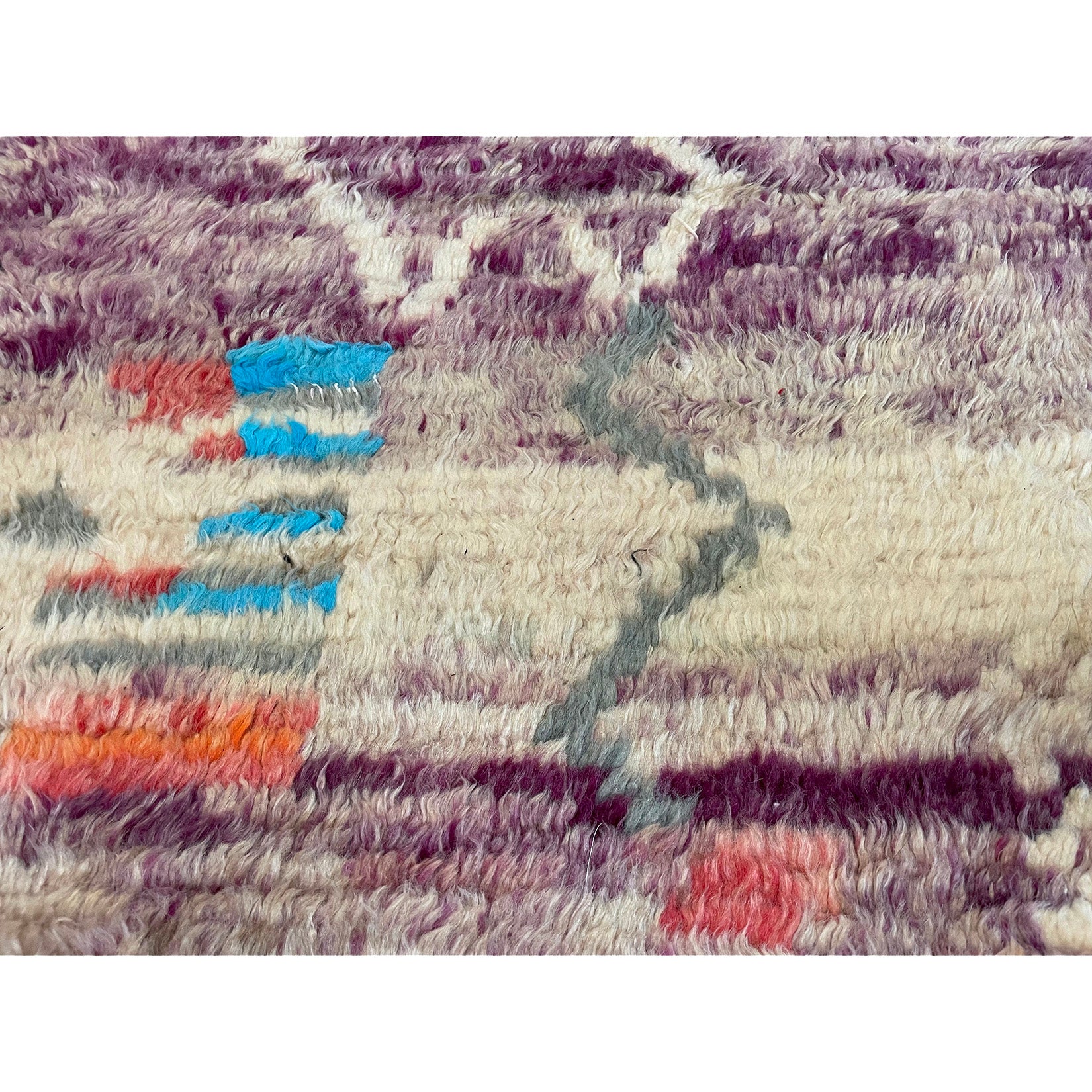 Colorful vintage Moroccan runner rug - Kantara | Moroccan Rugs