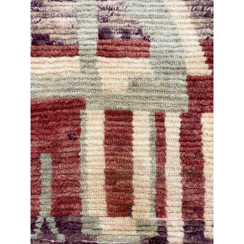Vintage handwoven wool Moroccan runner - Kantara | Moroccan Rugs