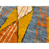 Art deco Moroccan runner in yellow, blue, and orange - Kantara | Moroccan Rugs