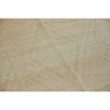 Neutral Moroccan flatweave rug in ecru tones