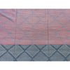 Contemporary flatwoven Moroccan diamond rug in pink, purple, and blue - Kantara | Moroccan Rugs