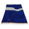 Large cobalt blue Moroccan living room rug - Kantara | Moroccan Rugs