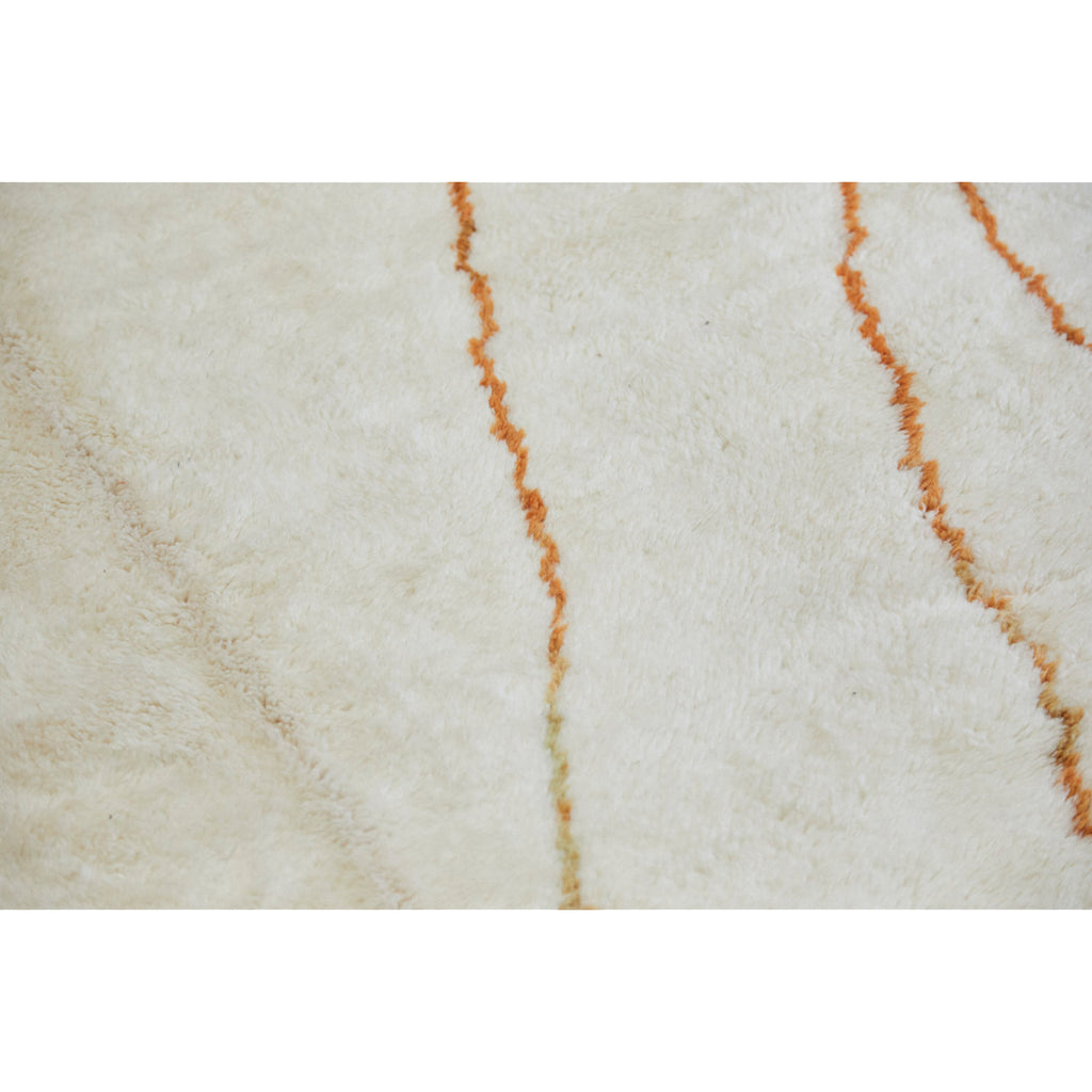 Oversized Moroccan living room rug in white - Kantara | Moroccan Rugs