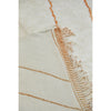Cream colored Moroccan Beni Ourain rug with abstract design - Kantara | Moroccan Rugs